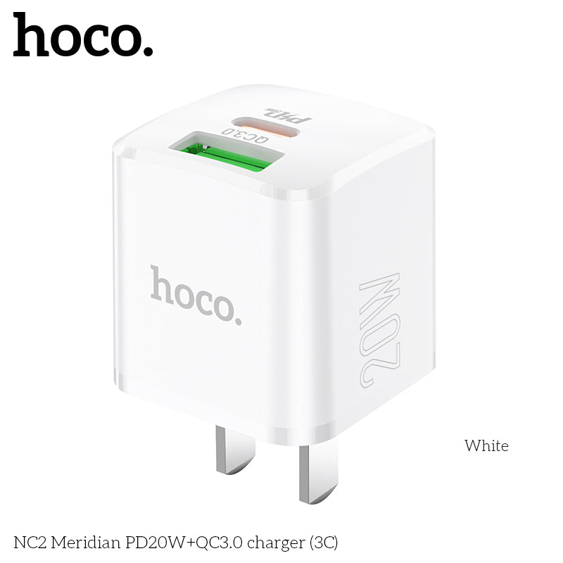 HOCO Meridian PD20W+QC3.0 Charger | NC2
