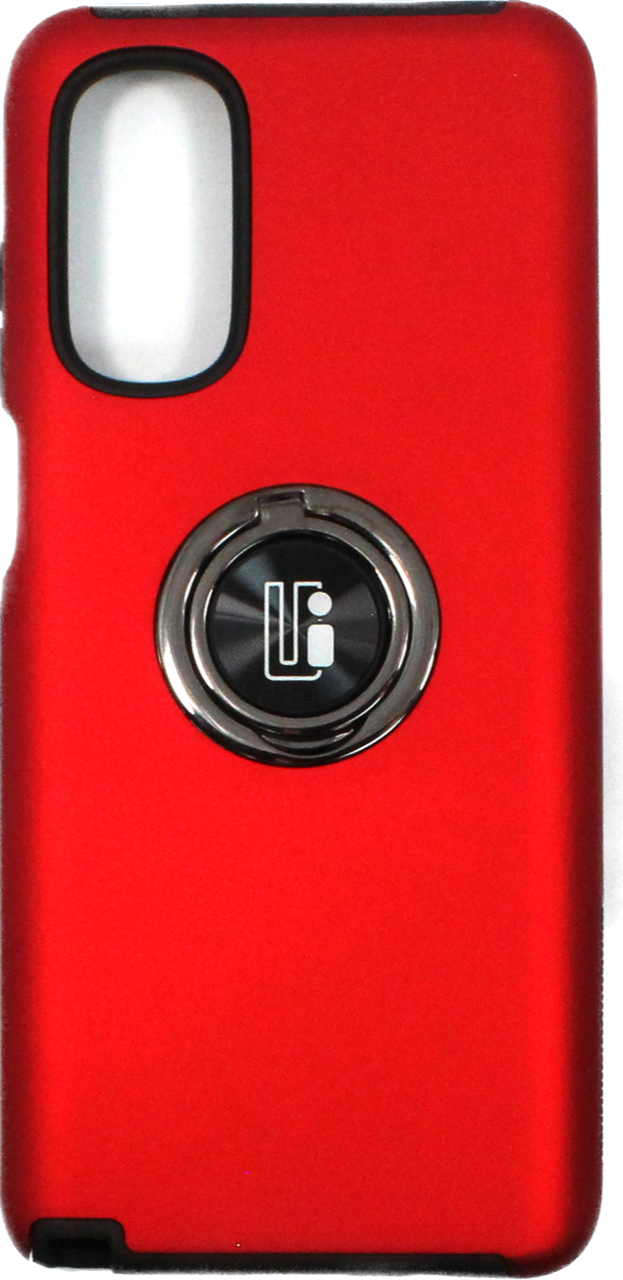 UI Bumper Case w/ Ring for Motorola G Stylus 5G 2022 Red
