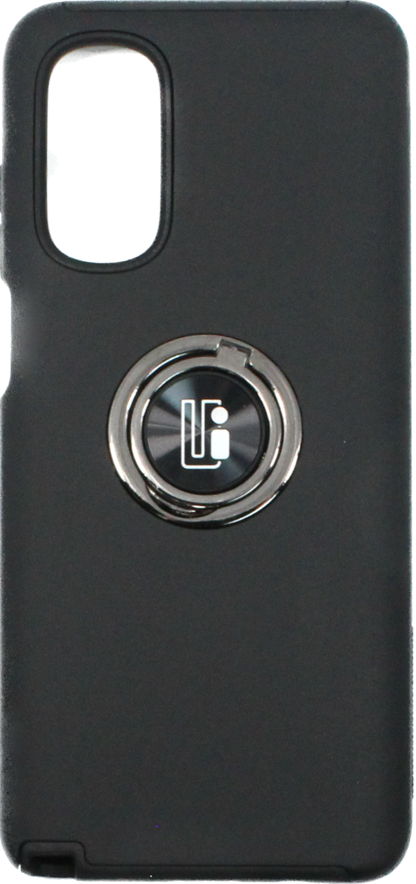 UI Bumper Case w/ Ring for Motorola G Stylus 5G 2022 Black