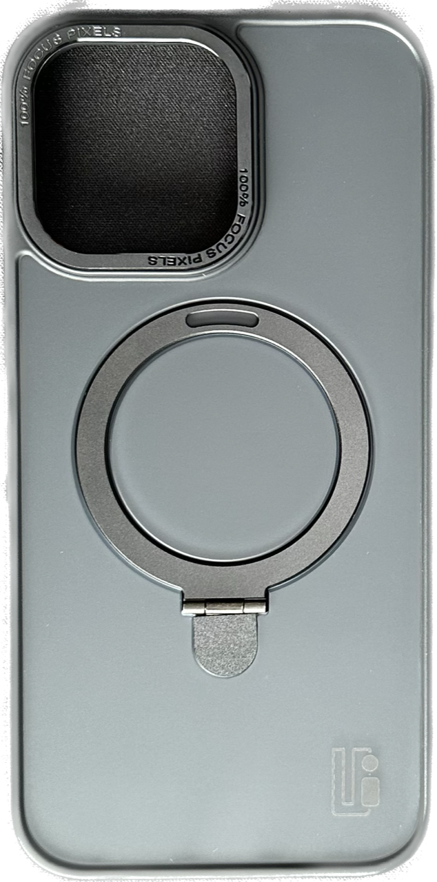 Ui Phone 14 Pro Max Mag Safe Kick Stand Case Black