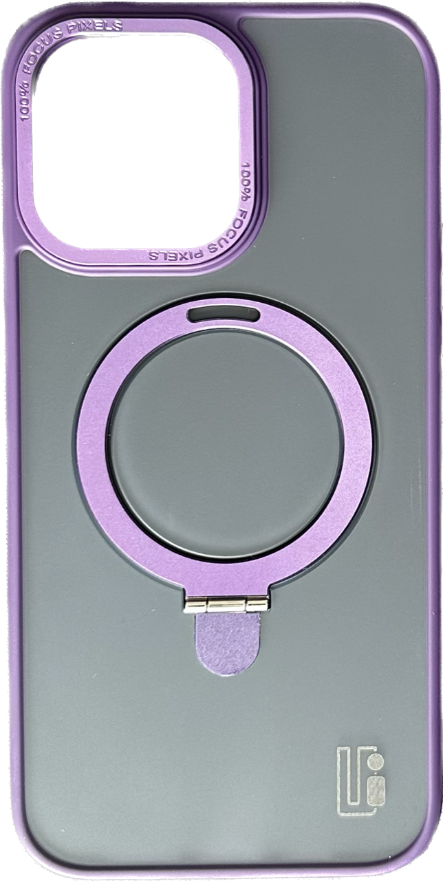 Ui Phone 14 Pro Max Mag Safe Kick Stand Case Purple