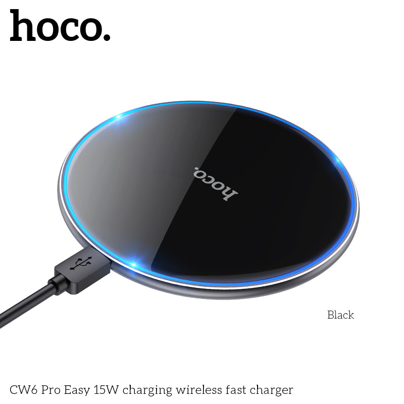 HOCO Easy Pro 15W Wireless Fast Charger | CW6