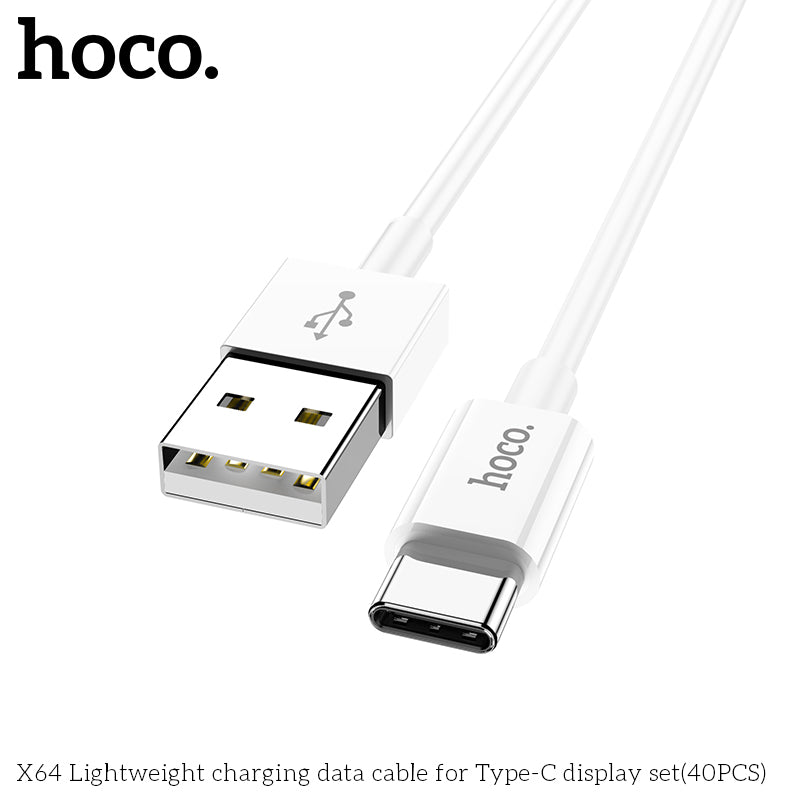 HOCO Premium Data Cable Type-C (10PCS) | X64