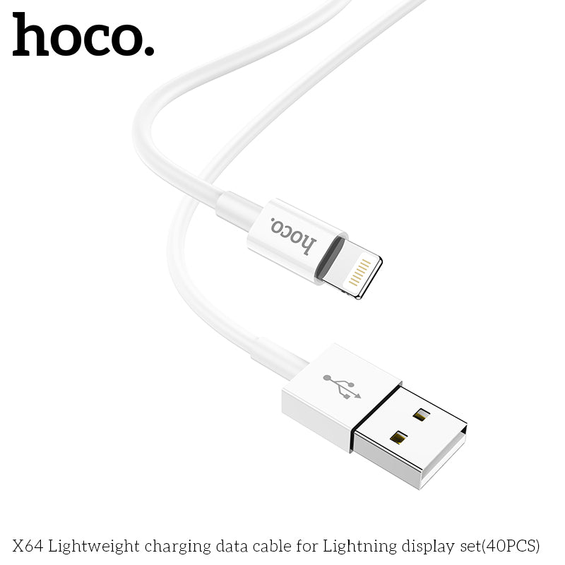 HOCO Premium Data Cable Lightning (10PCS) | X64