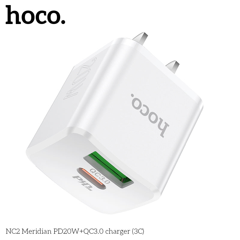 HOCO Meridian PD20W+QC3.0 Charger | NC2