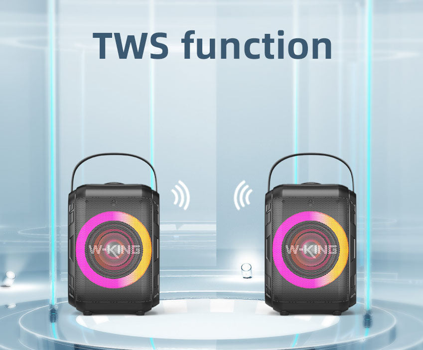 W-KING 20W Party Bass Portable Wireless Speakers | T9 MINI