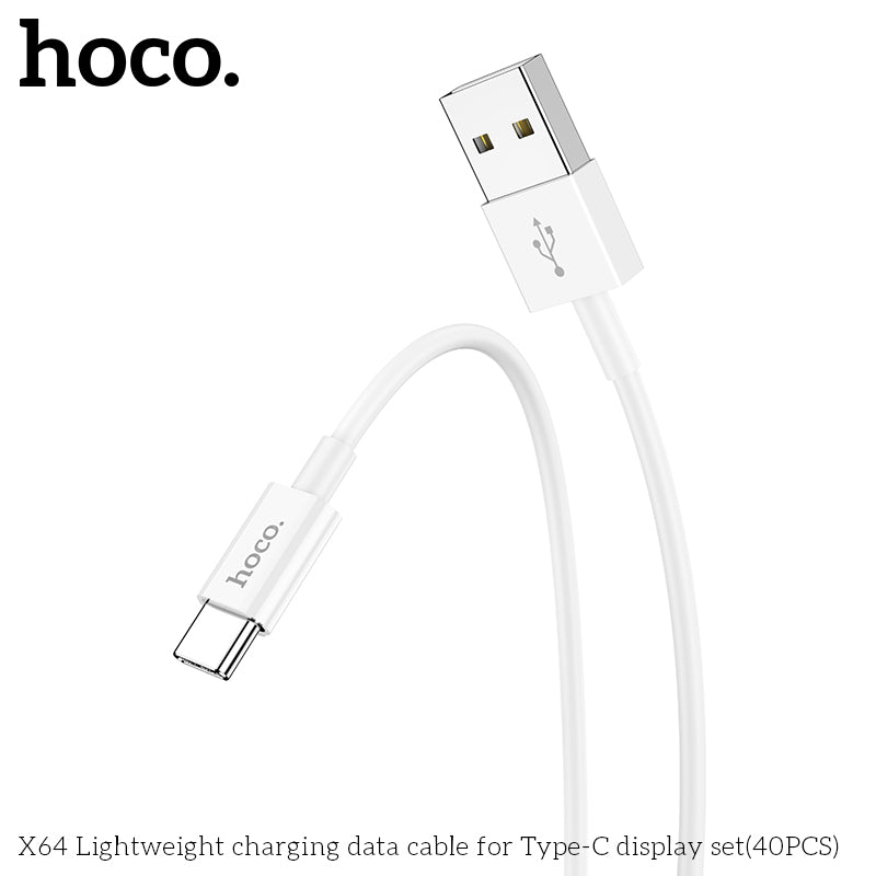 HOCO Premium Data Cable Type-C (10PCS) | X64