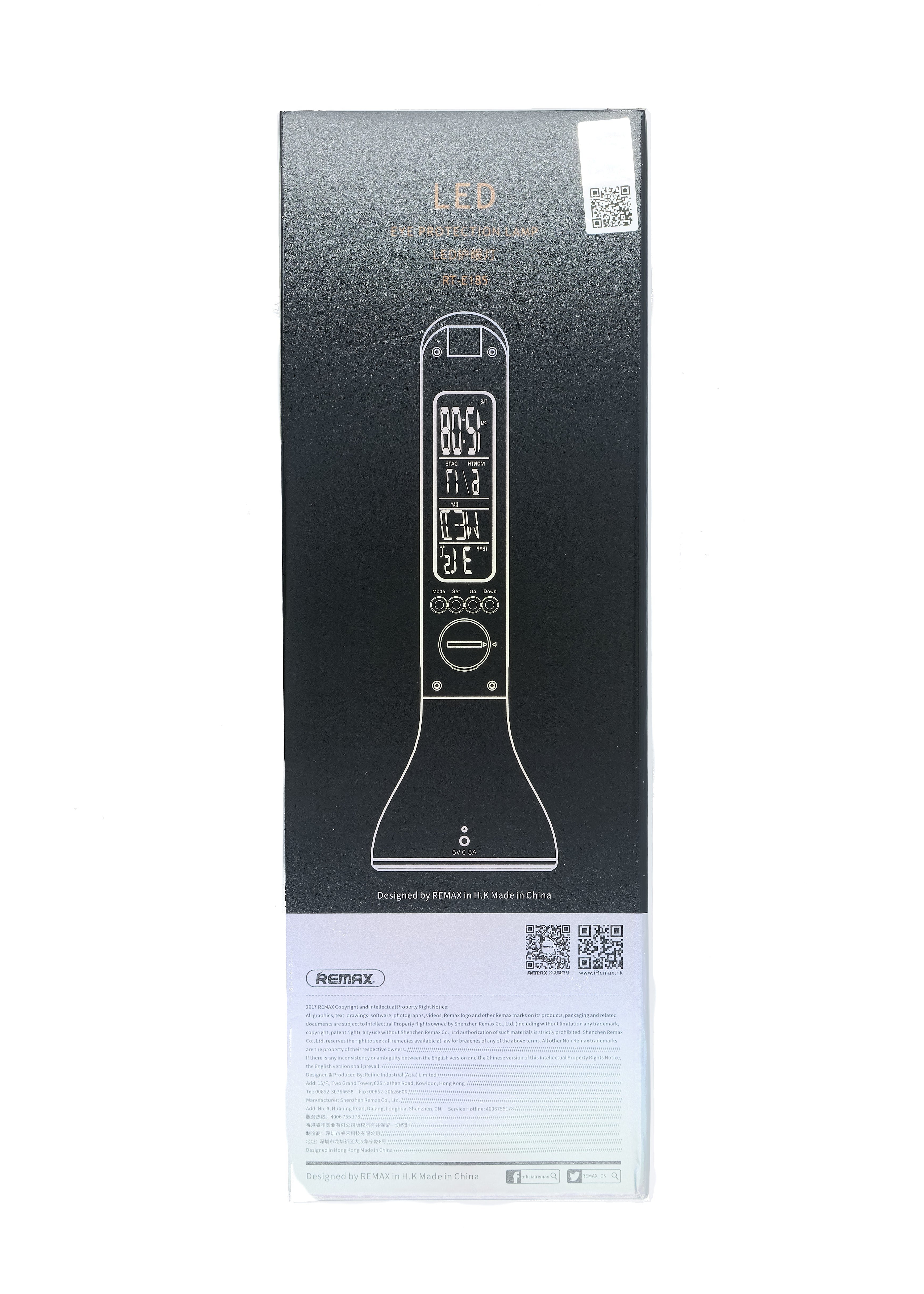 REMAX Time Series LED Lamp | RT-E185