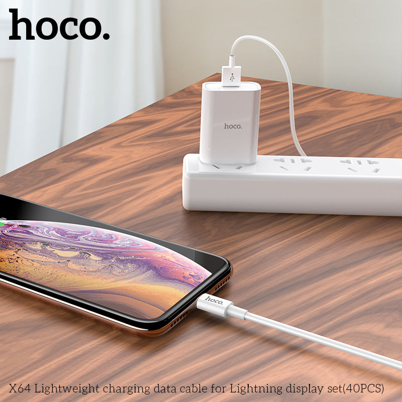 HOCO Premium Data Cable Lightning (10PCS) | X64