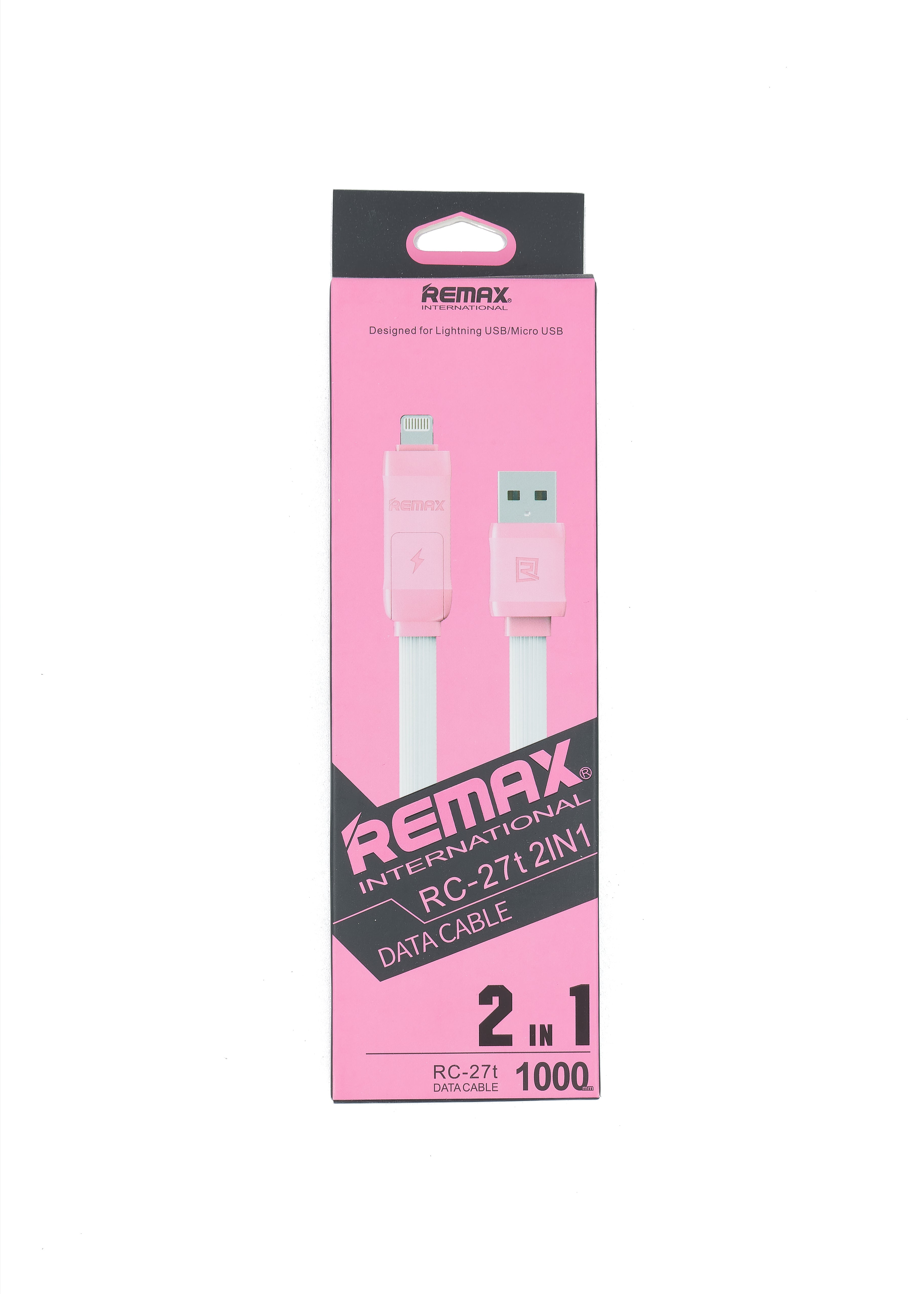 REMAX 2 in1 Data Cable | RC-27t
