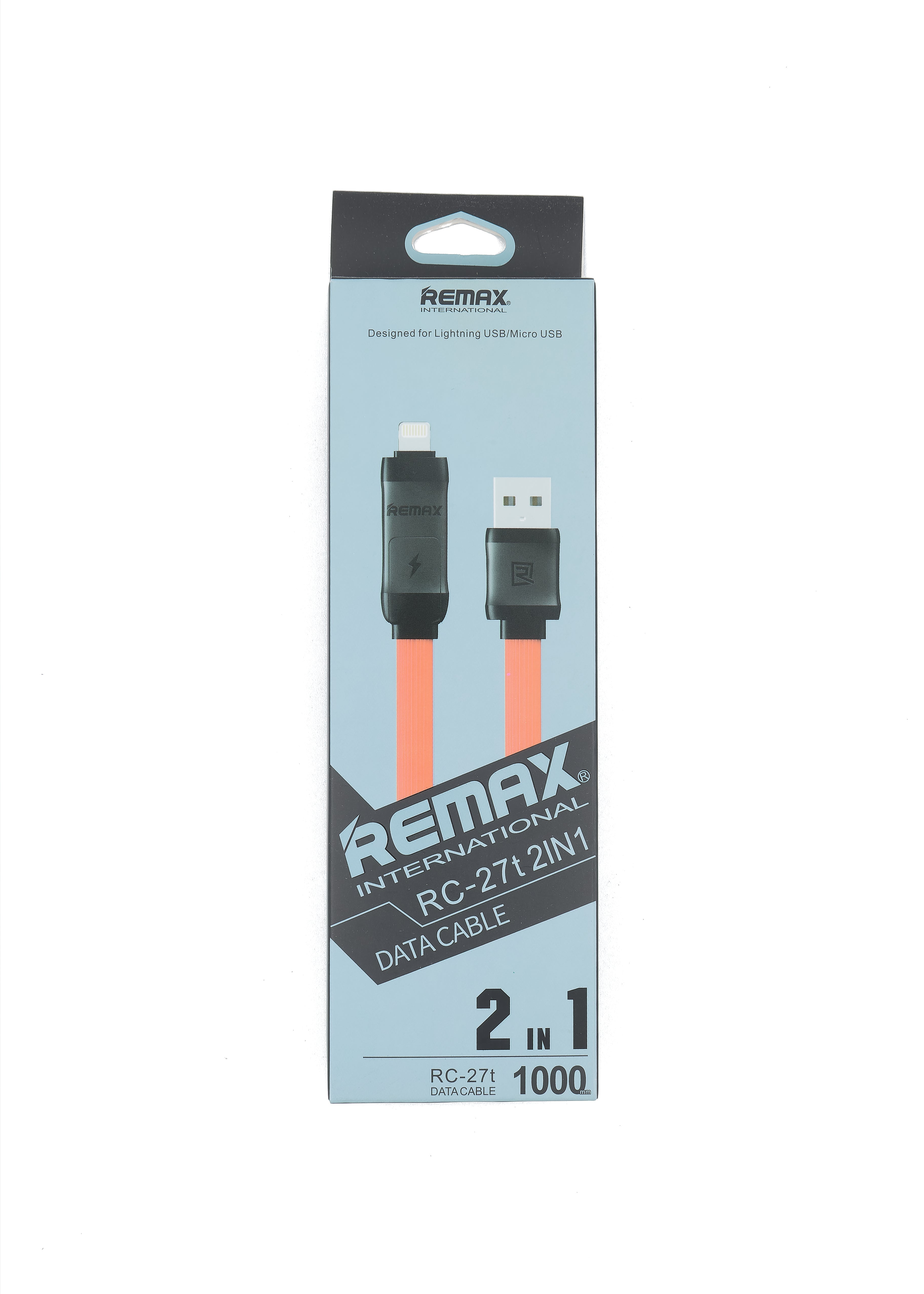 REMAX 2 in1 Data Cable | RC-27t
