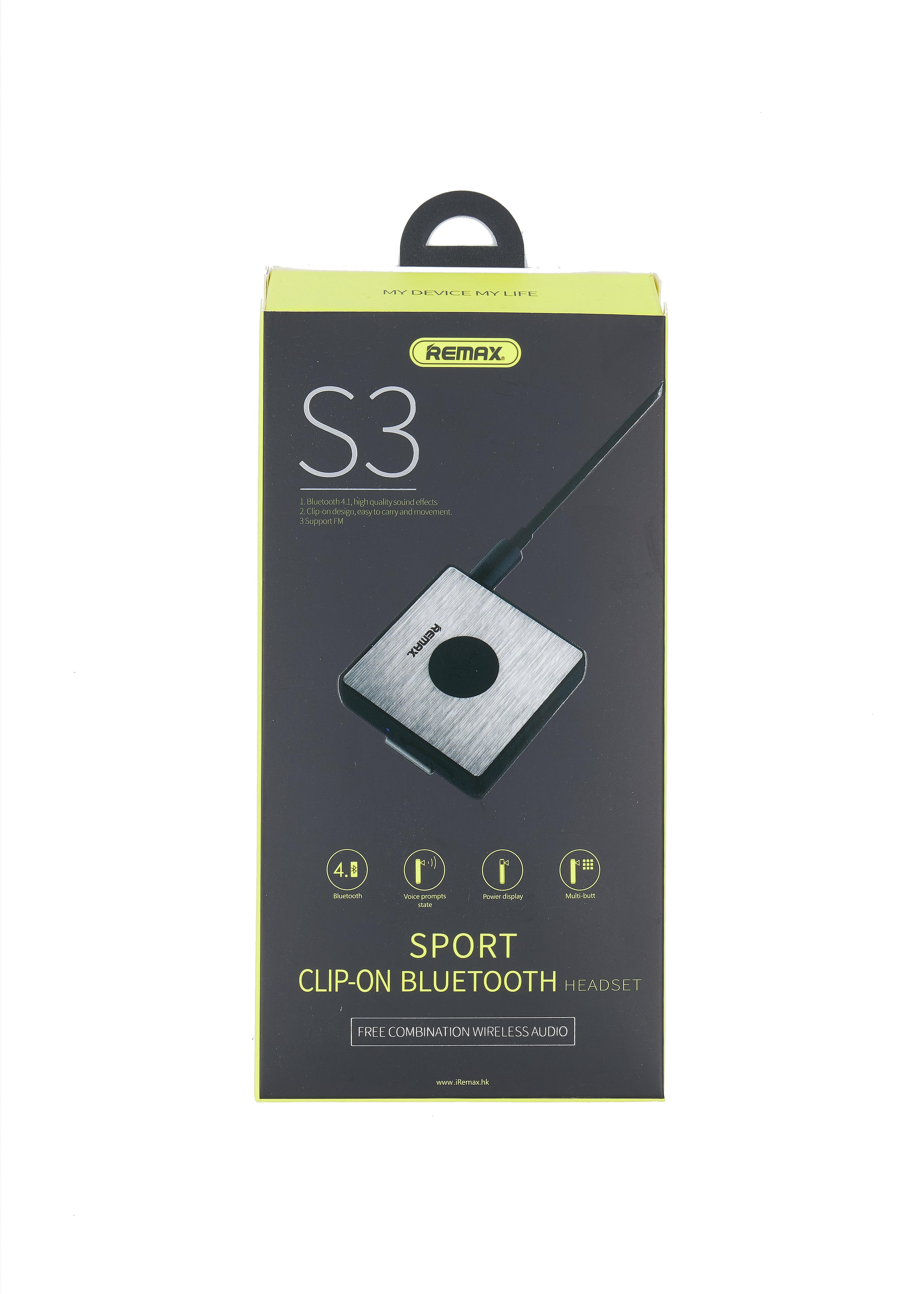 REMAX Sport Bluetooth Clip | RB-S3